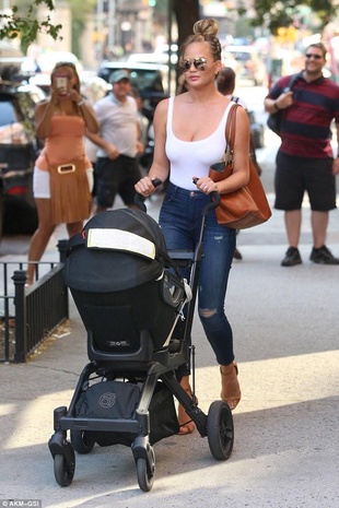 Chrissy Teigen New York City August 28, 2016