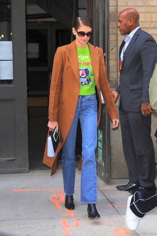 Kaia Gerber Arriving to the Michael Kors Show February 12, 2020