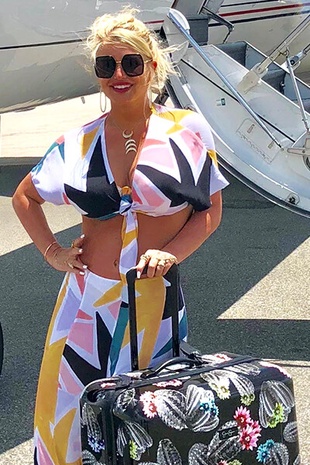 Jessica Simpson Traveling, May 2018