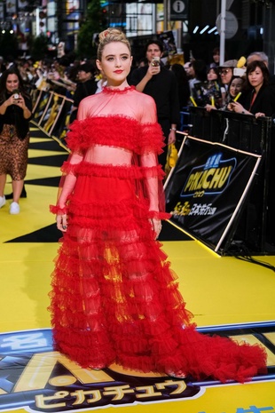 Kathryn Newton Pokemon: Detective Pikachu Tokyo Premiere April 25, 2019