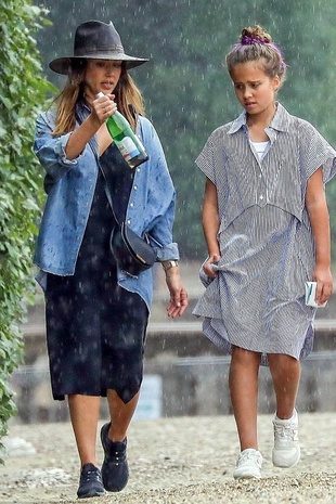 Jessica Alba Florence Italy August 26, 2018