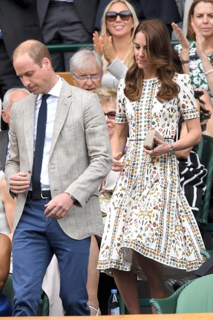 Kate Middleton Wimbledon, July 10, 2016