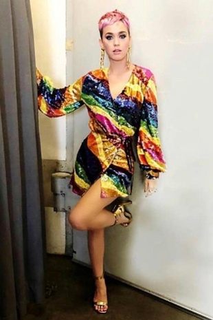 Katy Perry American Idol April 22, 2018