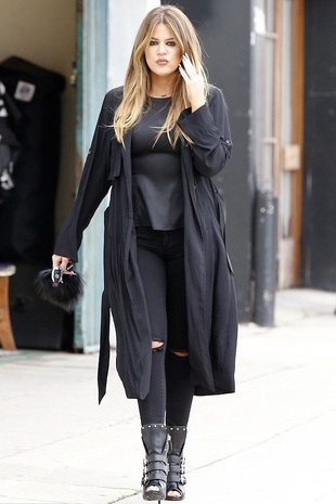 Khloe Kardashian Los Angeles Janaury 30 2015