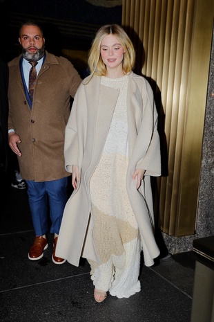 Elle Fanning New York City December 11, 2023