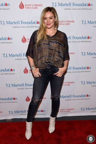 Hilary Duff Tj Martell's Family Day September 28, 2014