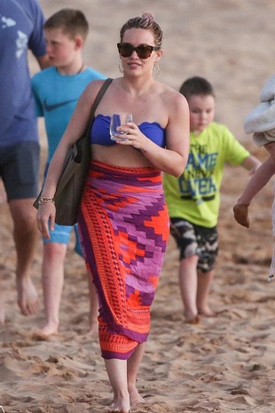 Hilary Duff Maui, Hawaii February 7, 2016