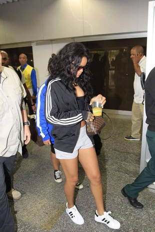 Rihanna Arriving in Rio De Janeiro Brazil July 11, 2014