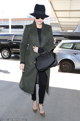 Khloe Kardashian LAX Airport April 27, 2015