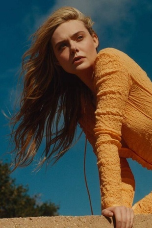 Elle Fanning Net-a-Porter April 2022