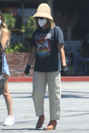 Ashley Tisdale Los Angeles August 8, 2020