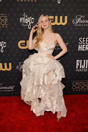 Elle Fanning Critics Choice Awards January 15, 2023