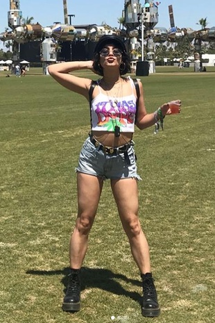 Vanessa Hudgens Coachella April 20, 2018