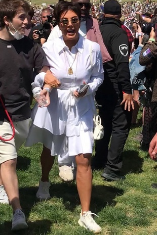 Kris Jenner Eater Sunday Service April 22, 2019