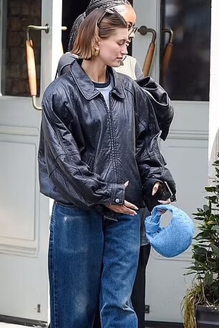 Hailey Bieber out in London May 15, 2023