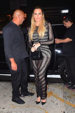 Khloe Kardashian Trump Soho Hotel September 14, 2015