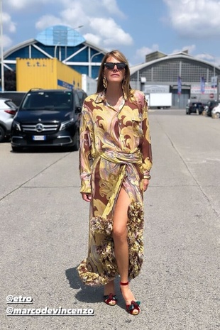 Anna Dello Russo Etro Menswear Show June 16, 2024