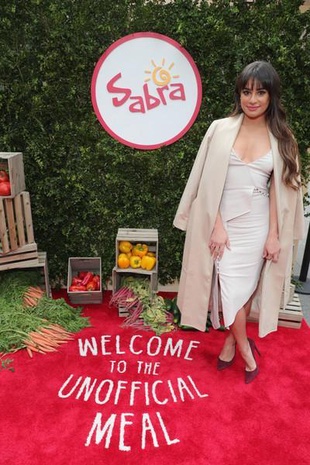 Lea Michele Sabra National Hummus Day May 12, 2017