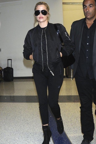 Khloe Kardashian LAX Airport October 16, 2016