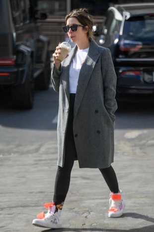 Ashley Benson At Starbucks in La November 27, 2023