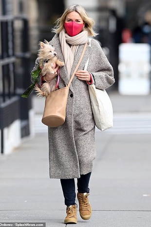 Naomi Watts out in New York City January 22, 2021