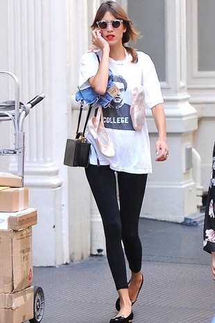 Alexa Chung New York City September 4, 2014