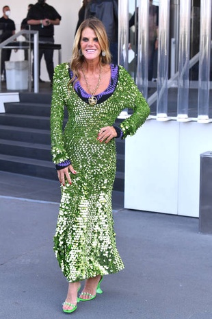 Anna Dello Russo Prada Milan Show September 24, 2021