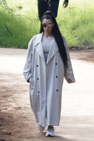 Kim Kardashian West Going to a Church Service March 10, 2019