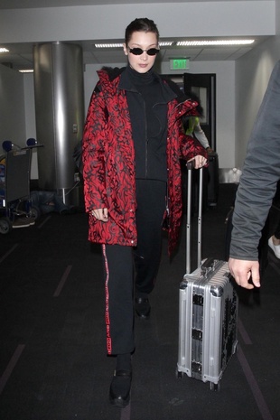 Bella Hadid Lax Airport March 12, 2018