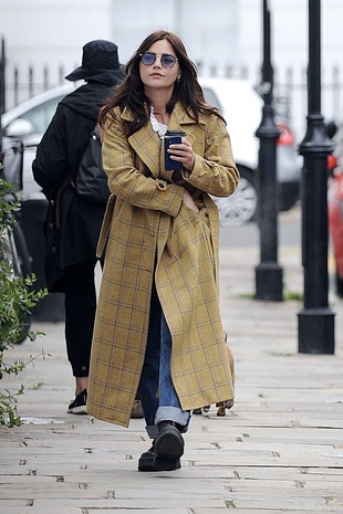 Jenna Coleman out in London May 17, 2021