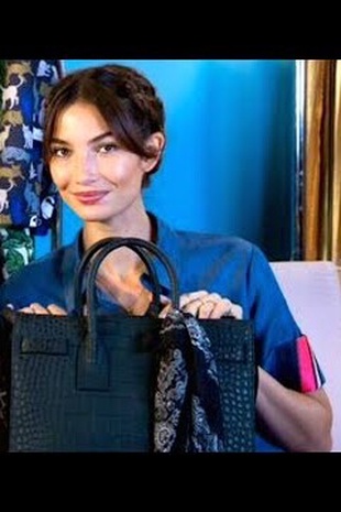 Lily Aldridge What's in My Bag with Fleur De Force September 15, 2015