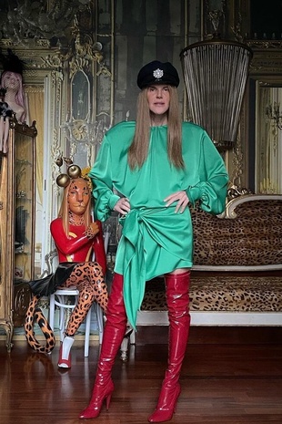 Anna Dello Russo Instagram February 23, 2021