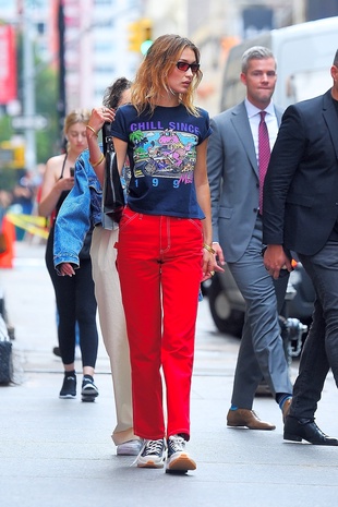 Bella Hadid New York City September 12, 2019