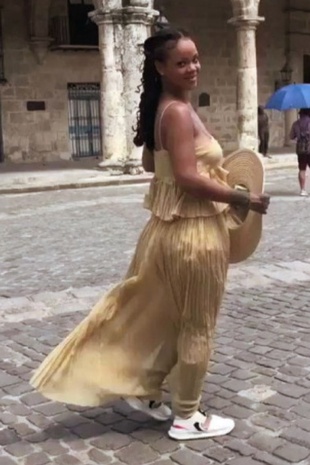 Rihanna Havana Cuba August 16, 2018