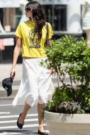 Kaia Gerber New York City July 10, 2024