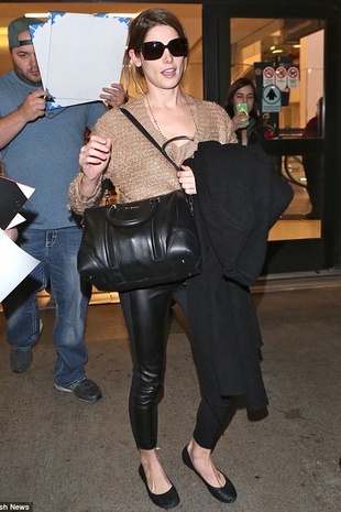 Ashley Greene LAX Airport November 30, 2014