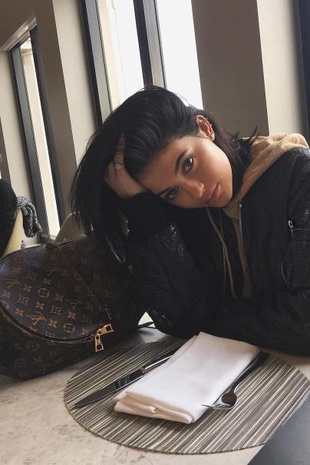 Kylie Jenner Lunch at Fred's January 5, 2016