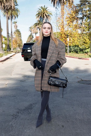 Joey King Balenciaga Fashion Show December 2, 2023