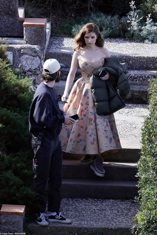 Anna Kendrick A Simple Favor 2 Set in Capri April 4, 2024