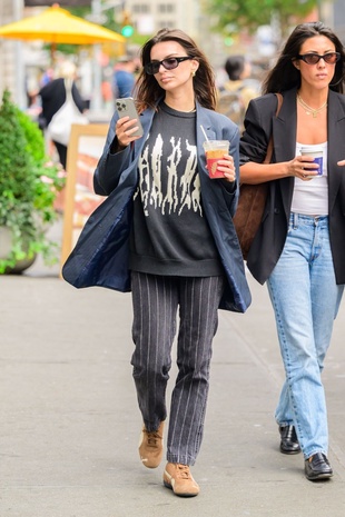 Emily Ratajkowski New York City September 23, 2024