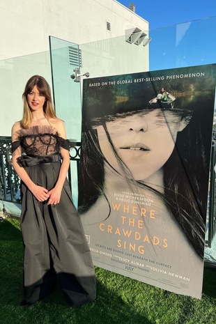 Daisy Edgar-Jones Where the Crawdads Sing Surprise Screening July 7, 2022