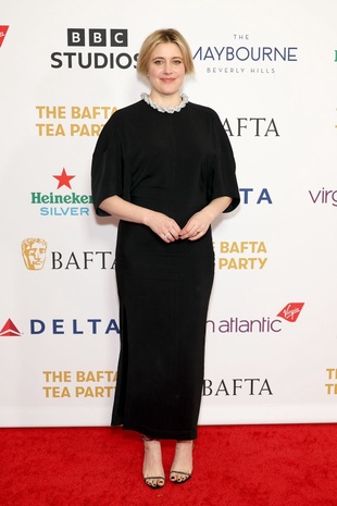 Greta Gerwig Bafta Tea Party January 13, 2024