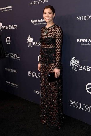 Jessica Biel Baby2baby Gala November 11, 2017