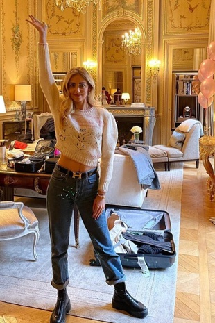 Chiara Ferragni Instagram January 23, 2022