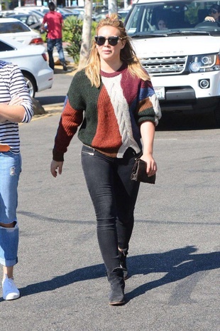 Hilary Duff Farmer's Market October 10, 2016