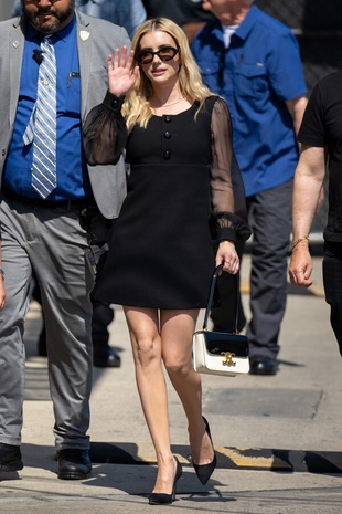 Emma Roberts Jimmy Kimmel Live July 9, 2024