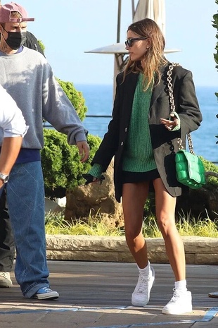 Hailey Bieber Nobu Malibu August 6, 2021