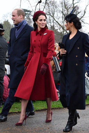 Kate Middleton Christmas Service December 25, 2018