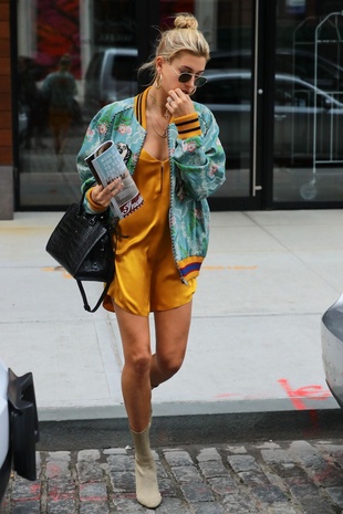 Hailey Baldwin Soho May 28, 2017