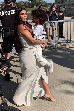 Kim Kardashian West Sunday Service in Dayton Ohio August 25, 2019